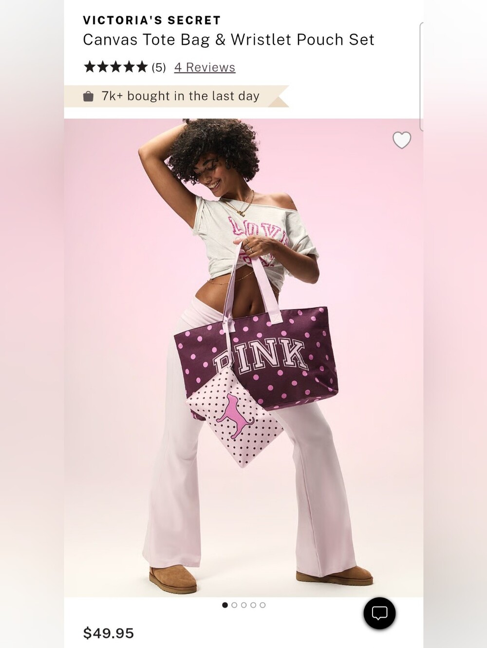 NEW Victoria's Secret Tote & Pouch